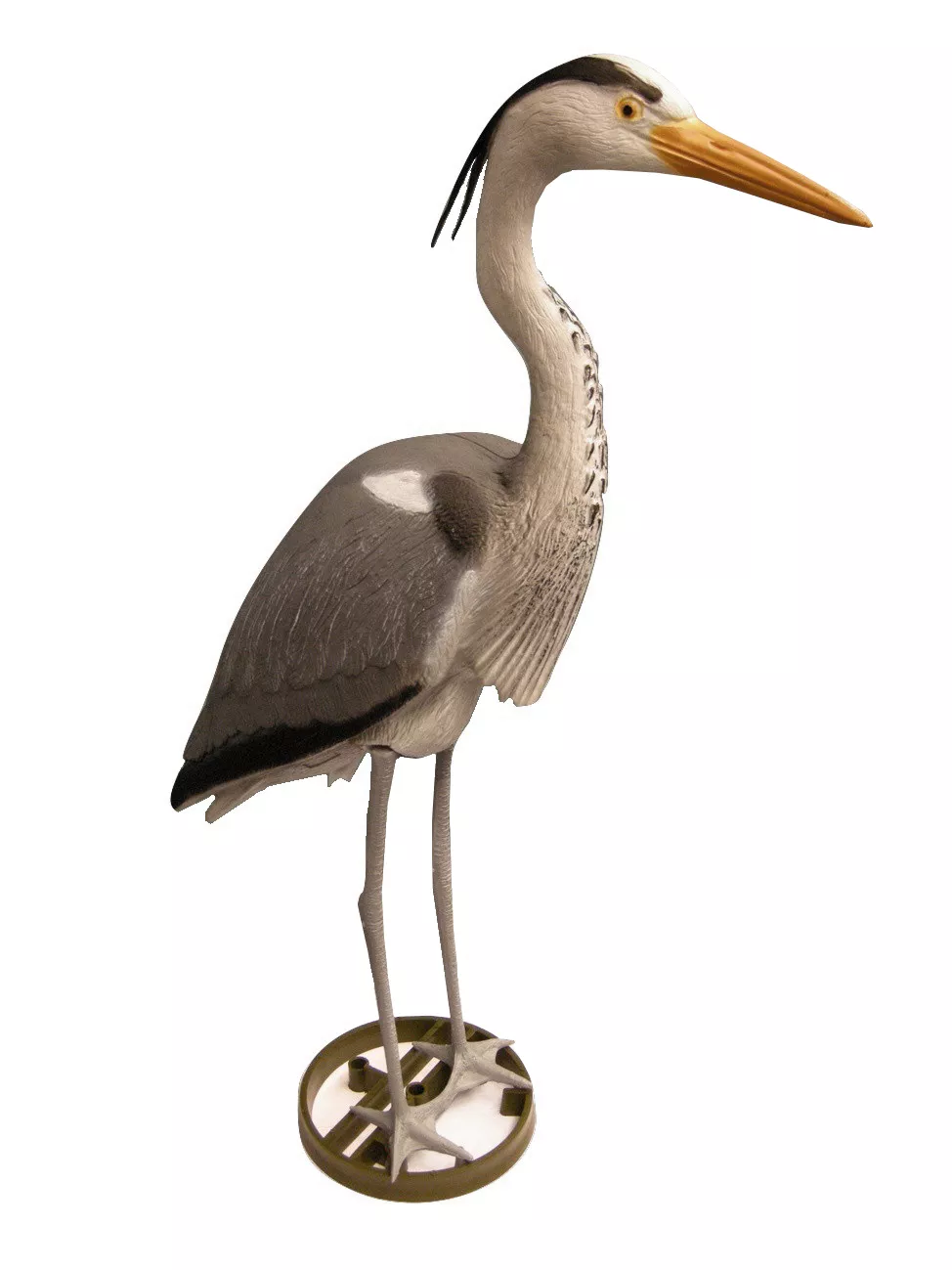 Fischreiher 2 F&uuml;&szlig;e Erdspie&szlig;