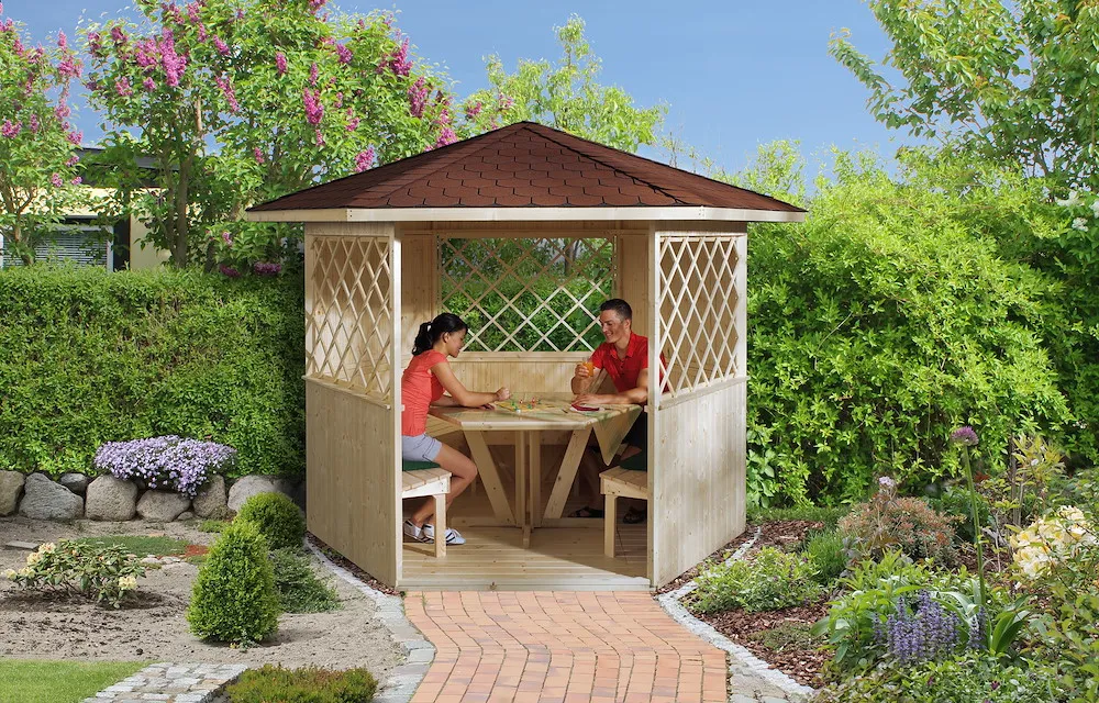 6-Eck Pavillon 233