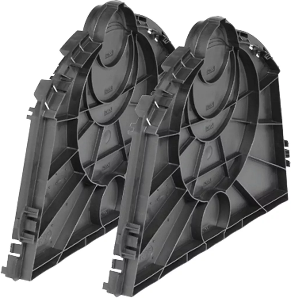 Endplatte f&uuml;r Sicker-Tunnel