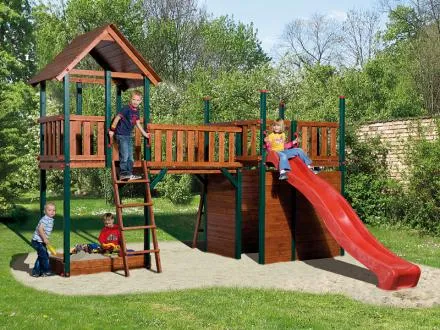 Spielturm 816 B mit Rutsche