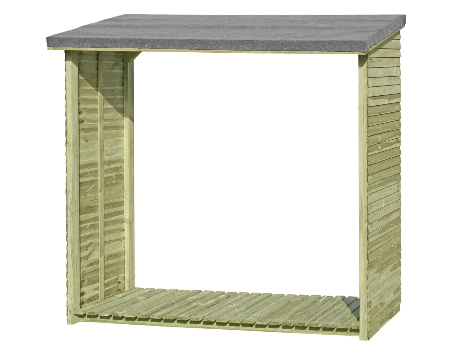 Kaminholzunterstand