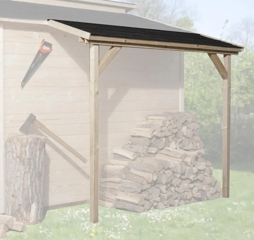 Schleppdach 19 mm, 80 x 200 cm