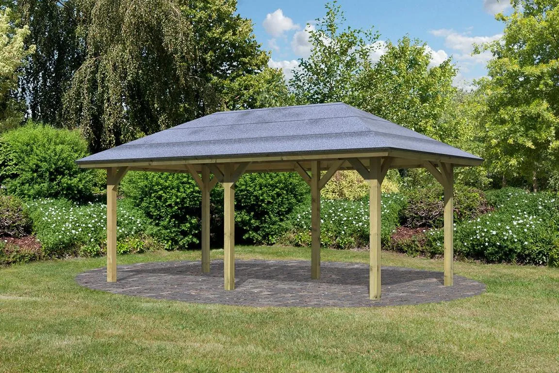 Pavillon Bergen 2, 265x517x290