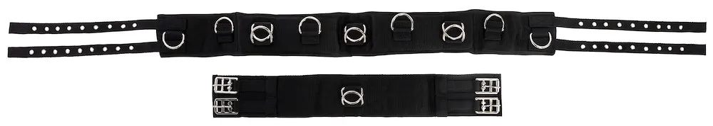 Longiergurt Nylon, 9 Ringe