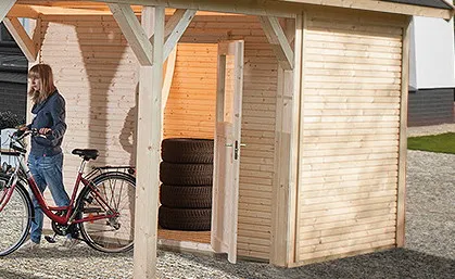 Lagerraum LH-Carports Gr. 2