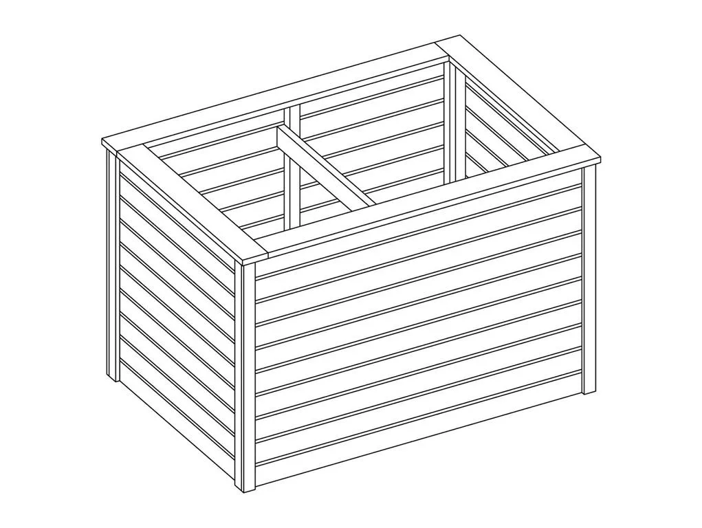 Hochbeet Jana L L&auml;rche