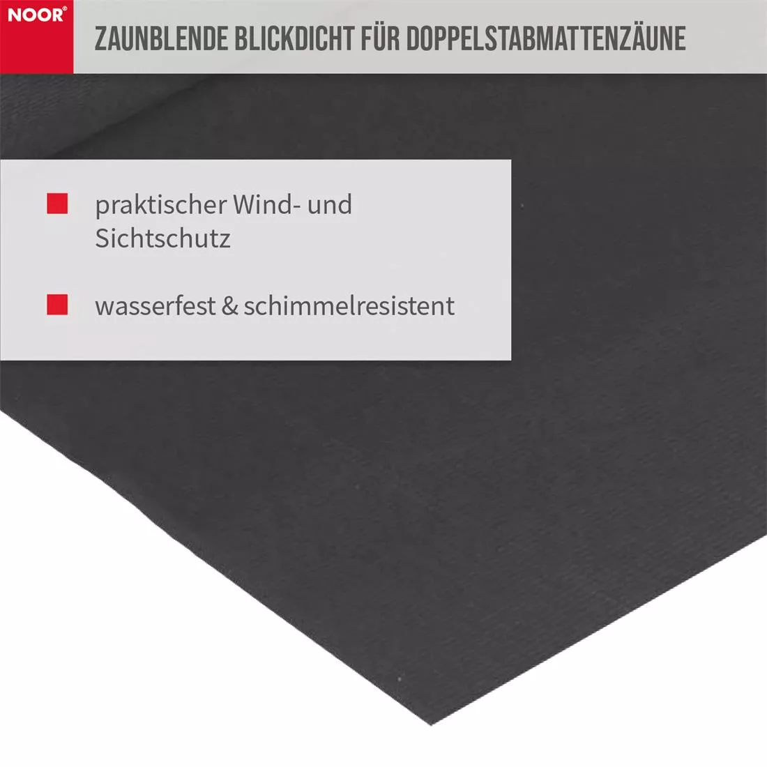 Zaunblende PVC blickdicht