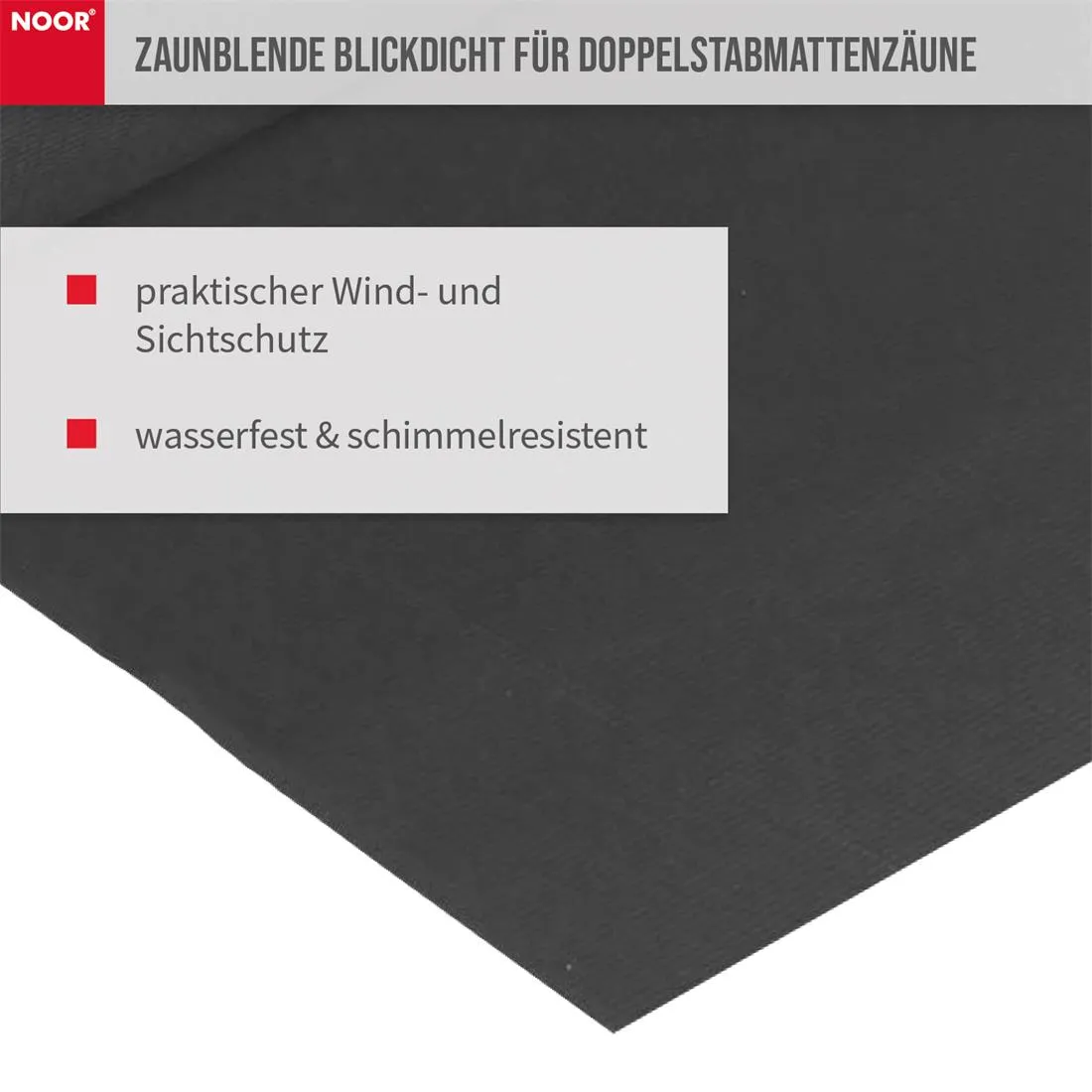 Zaunblende PVC blickdicht