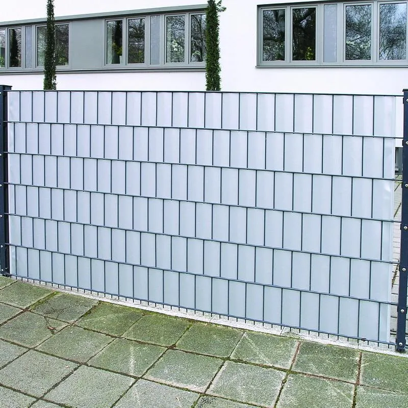 Zaunblende PVC blickdicht