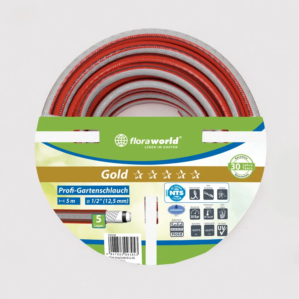 Gartenschlauch Gold Solid Hold