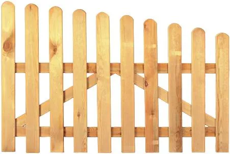 T&J-Gartenzaun Tor Hochbogen