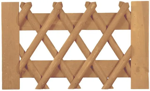 J&auml;gerzaun braun Tor