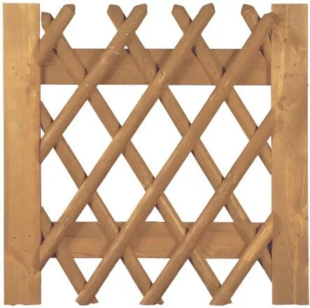 J&auml;gerzaun braun Tor