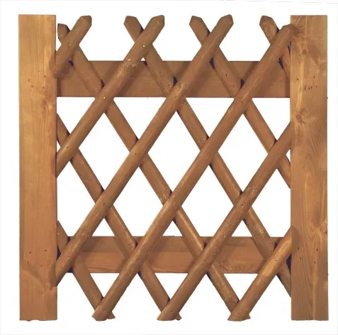 J&auml;gerzaun braun Tor