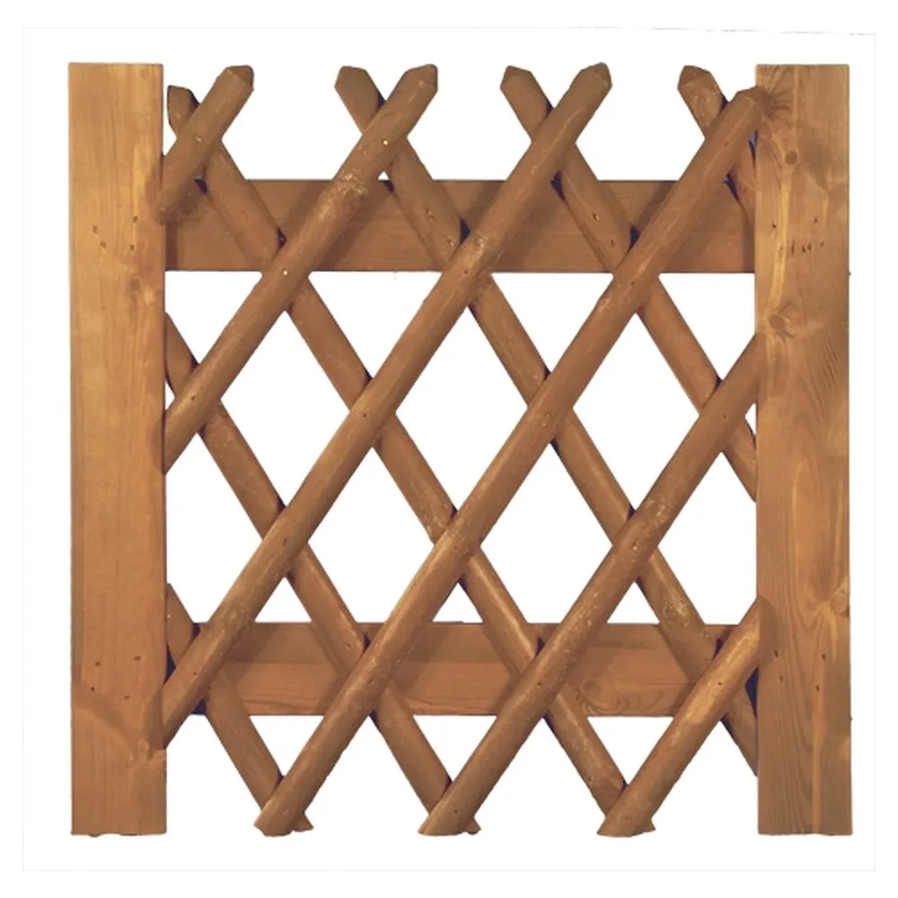 J&auml;gerzaun braun Tor