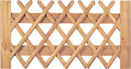 J&auml;gerzaun braun Doppeltor