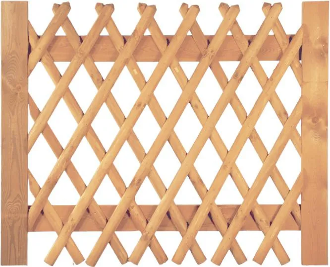 J&auml;gerzaun braun Doppeltor