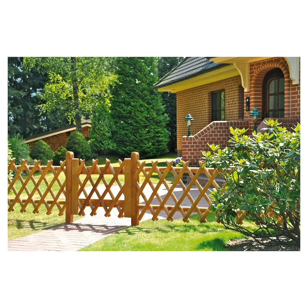 J&auml;gerzaun braun Doppeltor