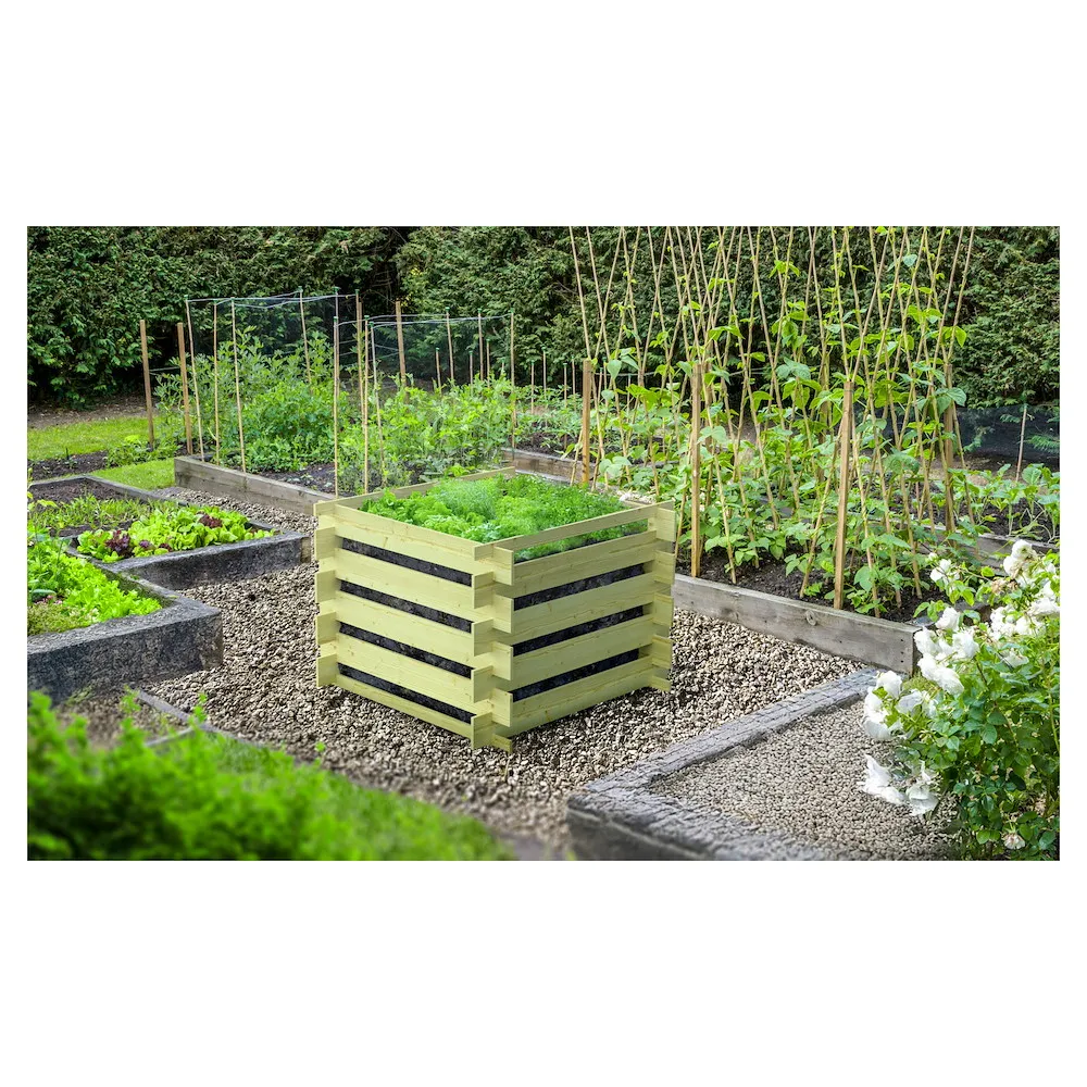 BODO Holzkomposter gr&uuml;n