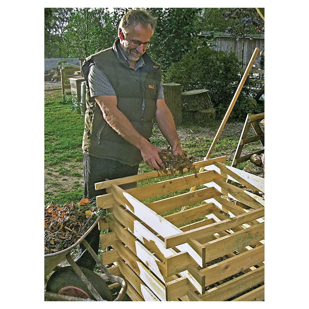 BODO Holzkomposter gr&uuml;n