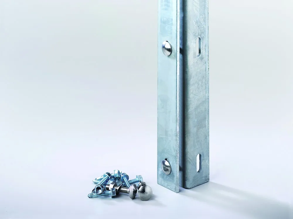 Zaunanschlu&szlig; RAL 6005 gr&uuml;n