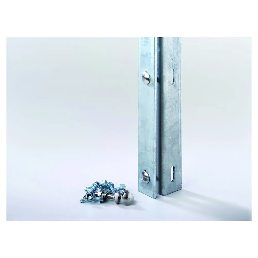 Zaunanschlu&szlig; RAL 6005 gr&uuml;n