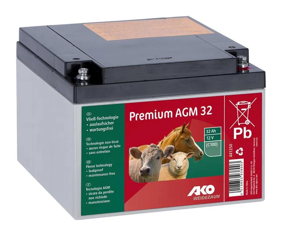 AKO Premium AGM Batterie 32 AH