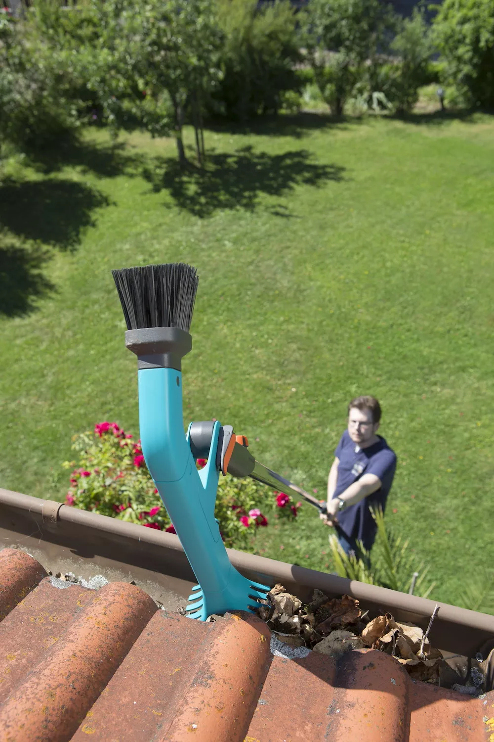 combisystem-Dachrinnenreiniger