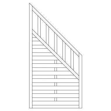 Dichtzaun Freiburg Schr&auml;gelem.