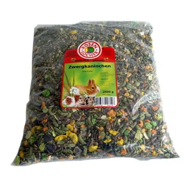 Zwergkaninchenfutter, 2,5 kg