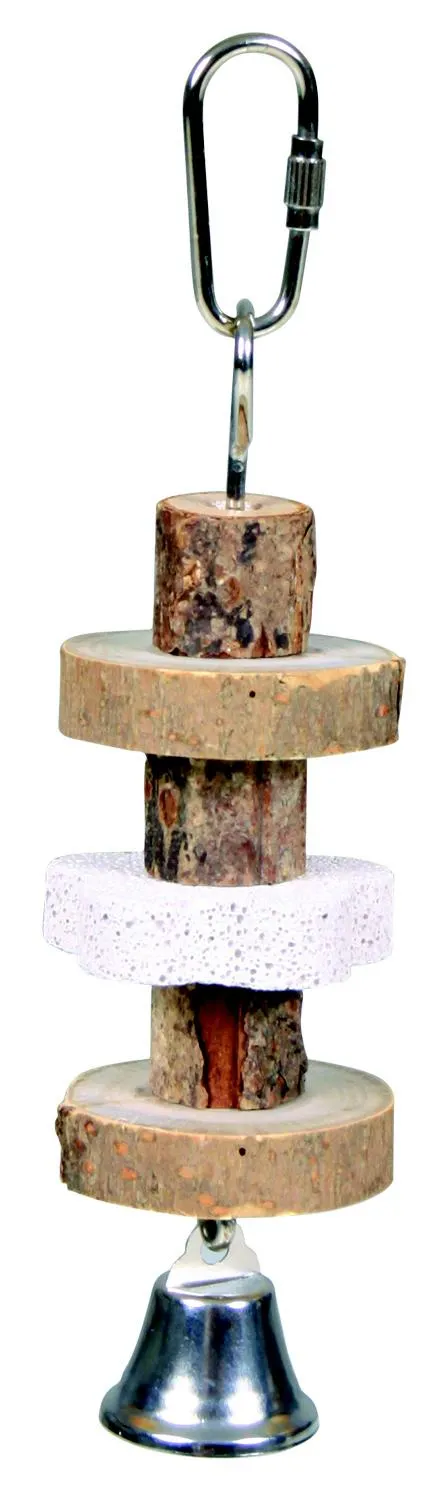 Knabberh&ouml;lzer mit Bimsstein