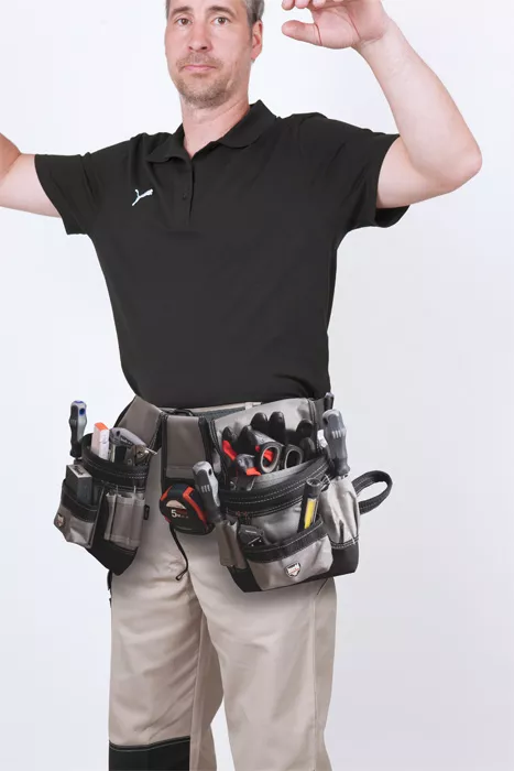 Werkzeug-G&uuml;rteltasche 2-tlg.