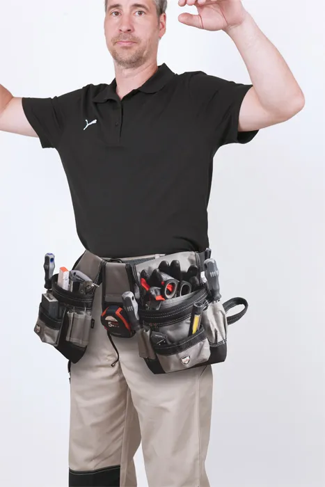 Werkzeug-G&uuml;rteltasche 2-tlg.