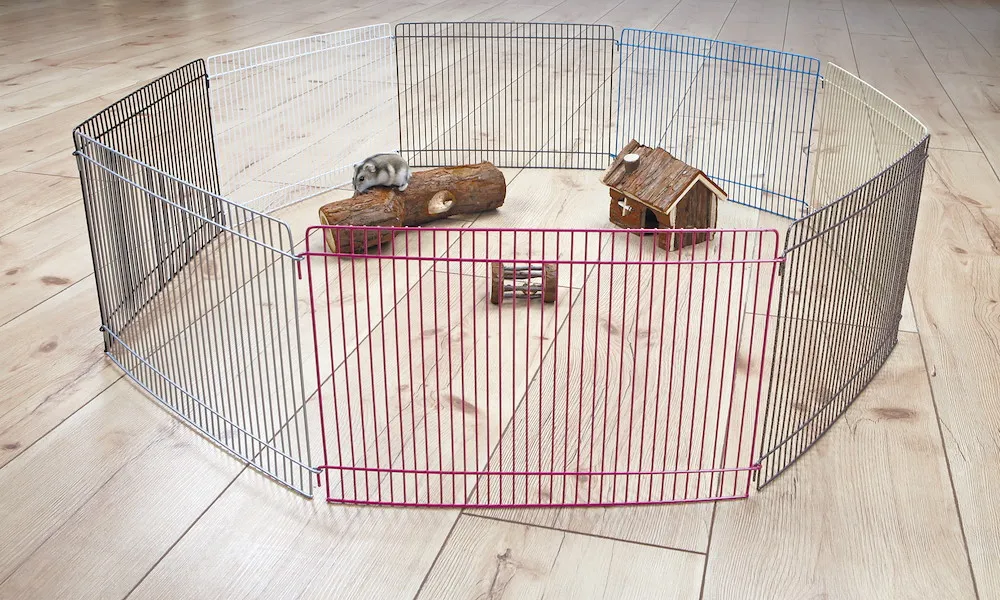 Freigehege f&uuml;r Hamster,