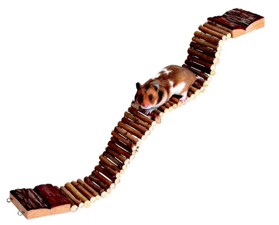 H&auml;ngebr&uuml;cke, Naturholz,