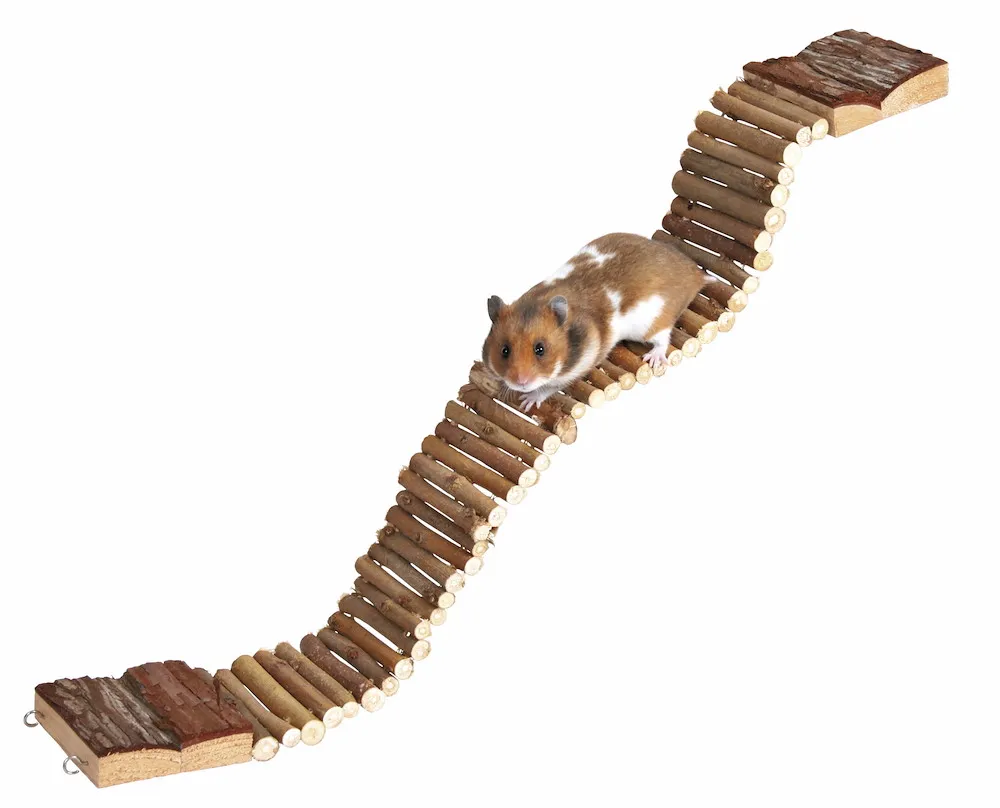 H&auml;ngebr&uuml;cke, Naturholz,