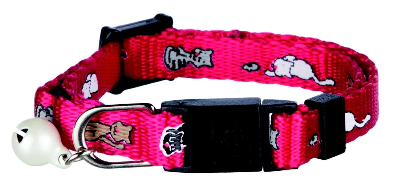 K&auml;tzchen-Halsband, mit Motiv,