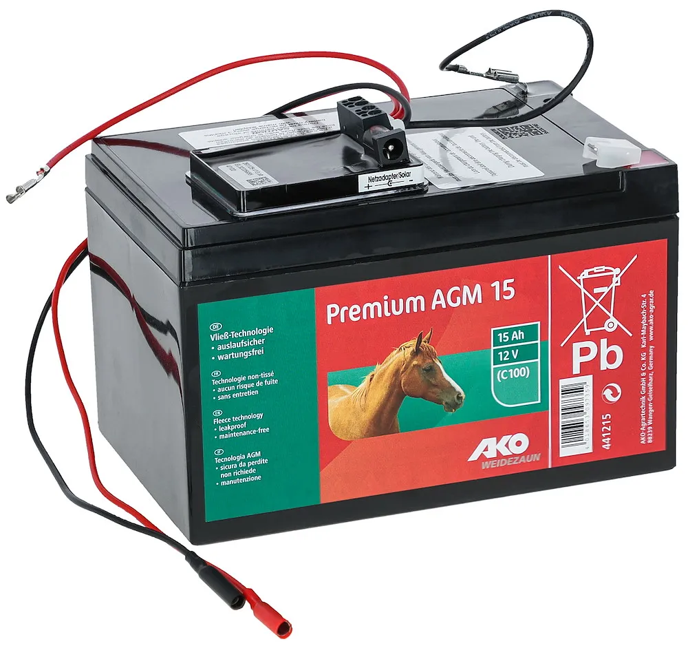 Gel-Akku 12V, 12Ah, inkl.