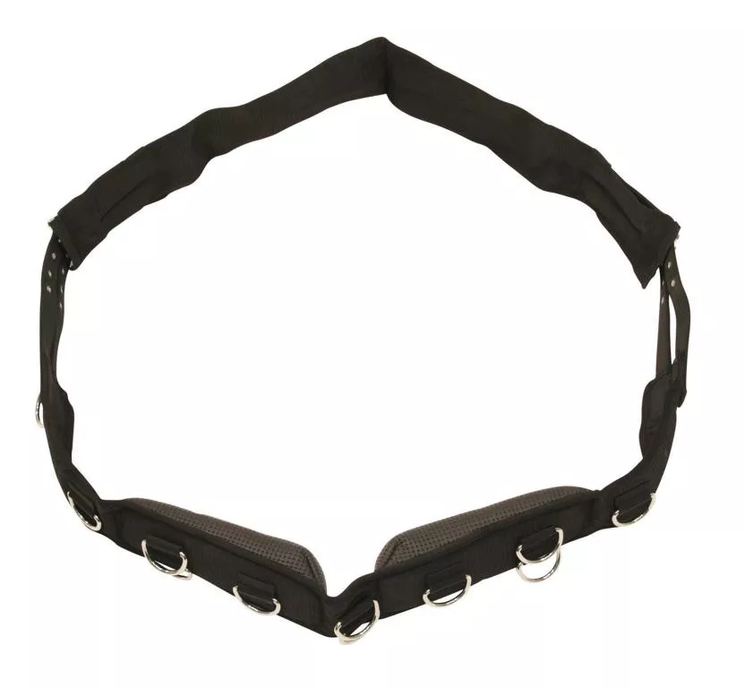 Longiergurt, breit, 9 Ringe