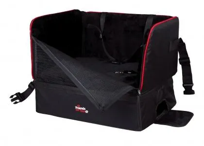 Autositz f. kl. Hunde, Nylon,