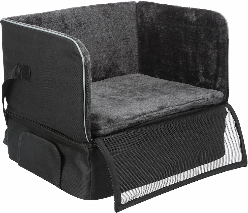 Autositz f. kl. Hunde, Nylon,