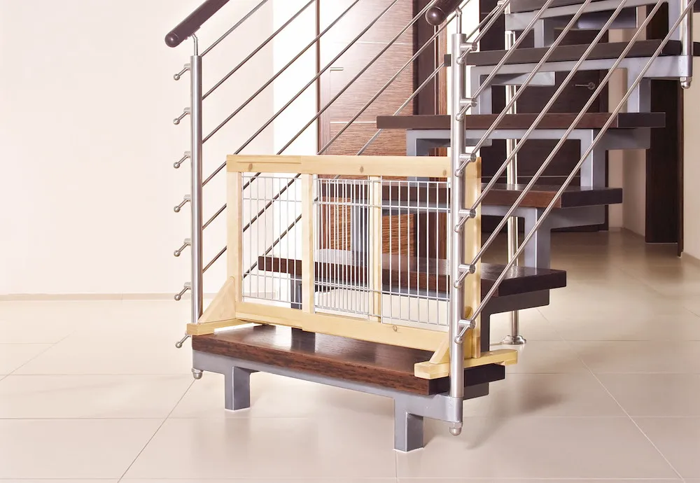 Hundeabsperrgitter, Birke