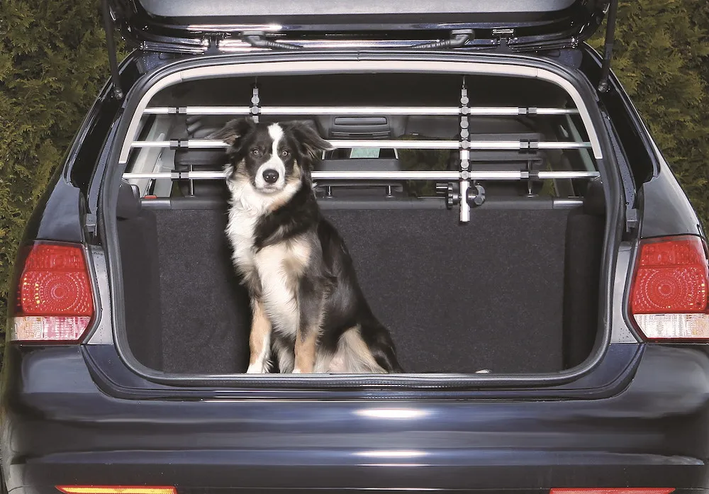 Auto-Schutzgitter silber/schw.