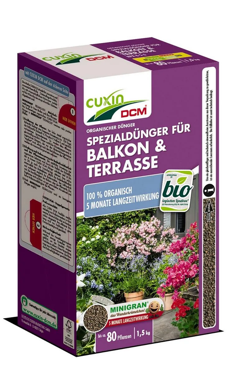 Cuxin Speziald&uuml;nger f&uuml;r Balkon