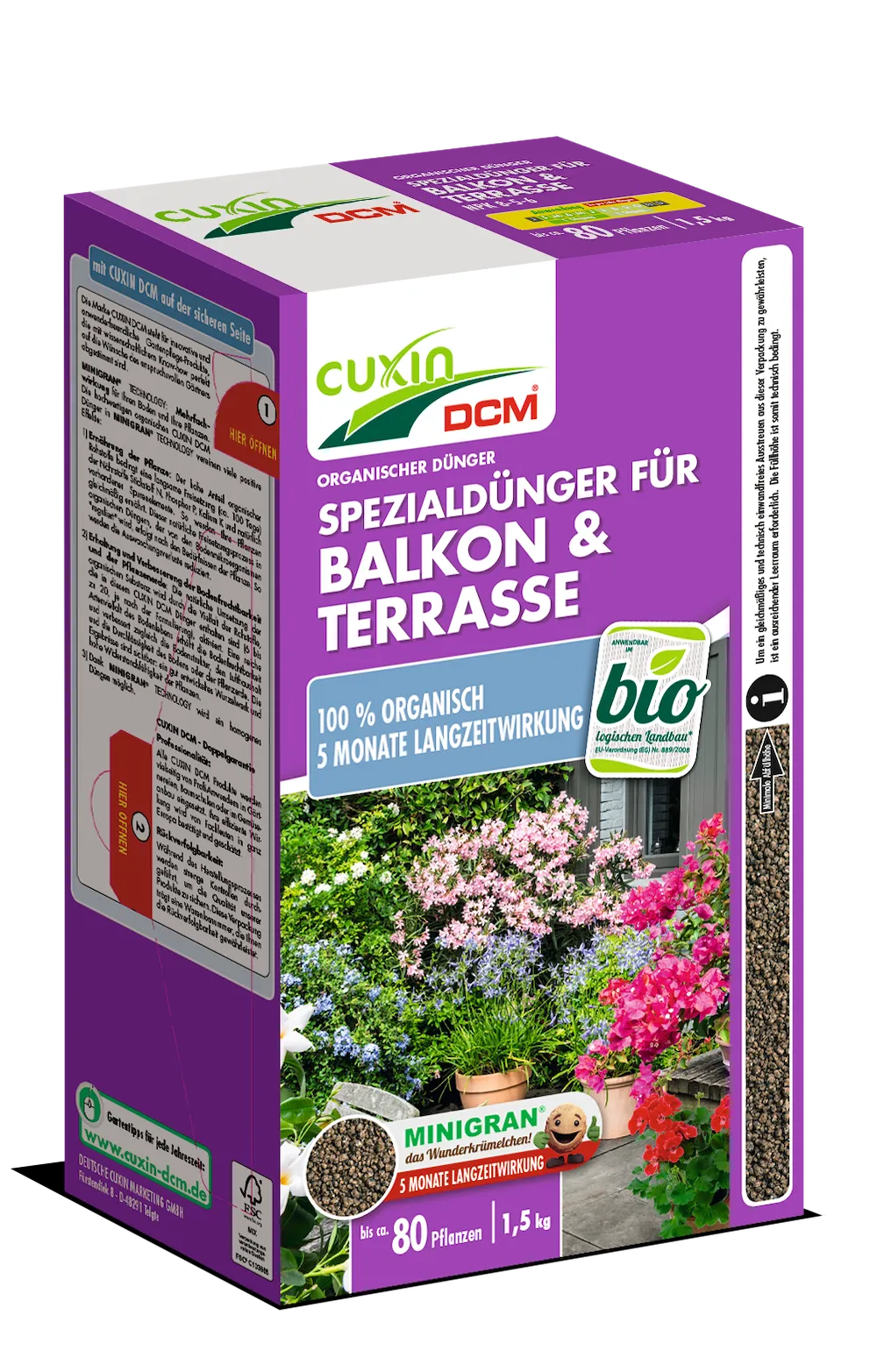 Cuxin Speziald&uuml;nger f&uuml;r Balkon