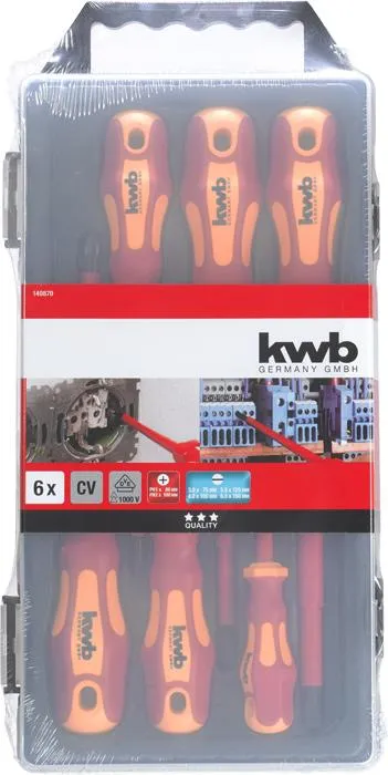 VDE-Schraubendrehersatz 6-tlg.