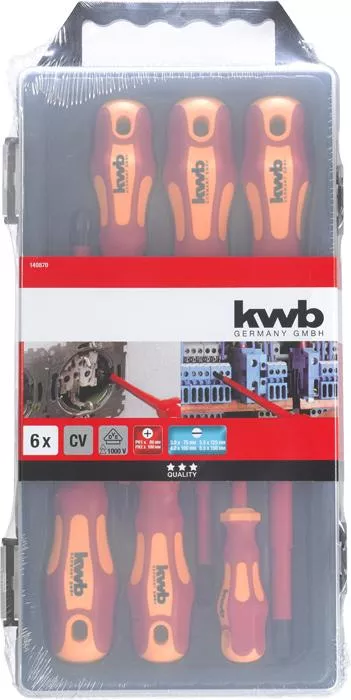 VDE-Schraubendrehersatz 6-tlg.