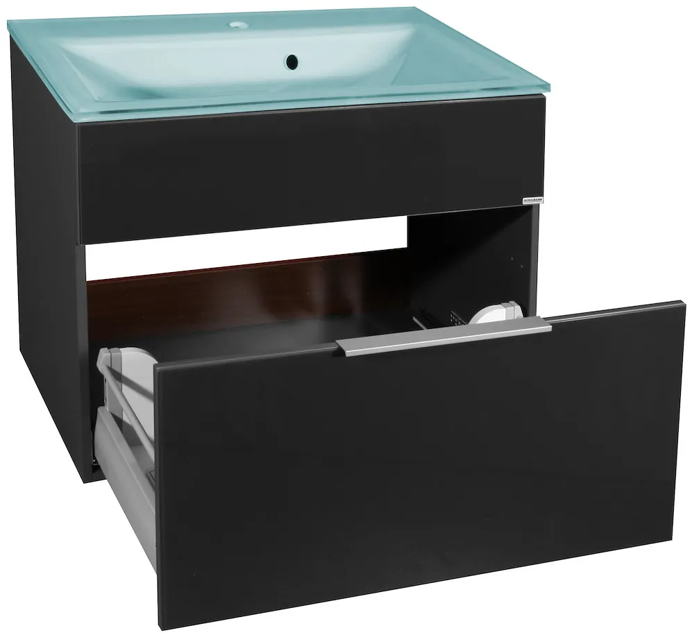 Glaswaschtisch, mintgr&uuml;n