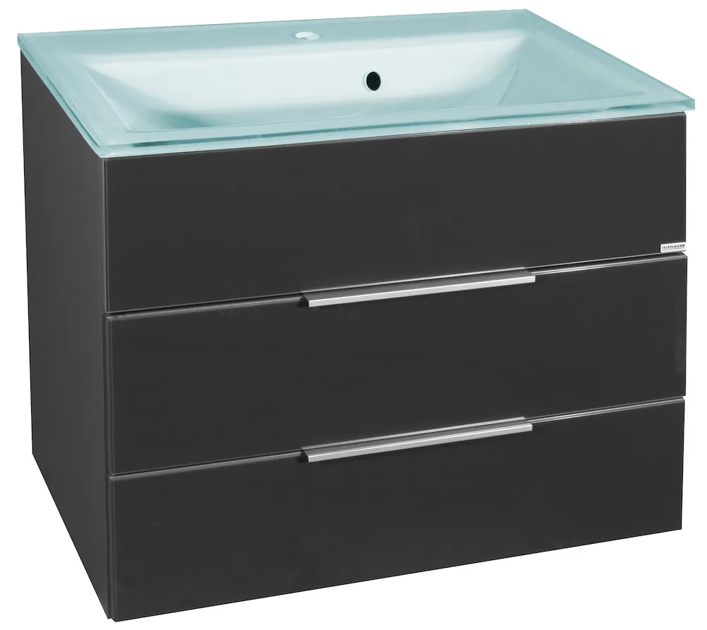 Glaswaschtisch, mintgr&uuml;n