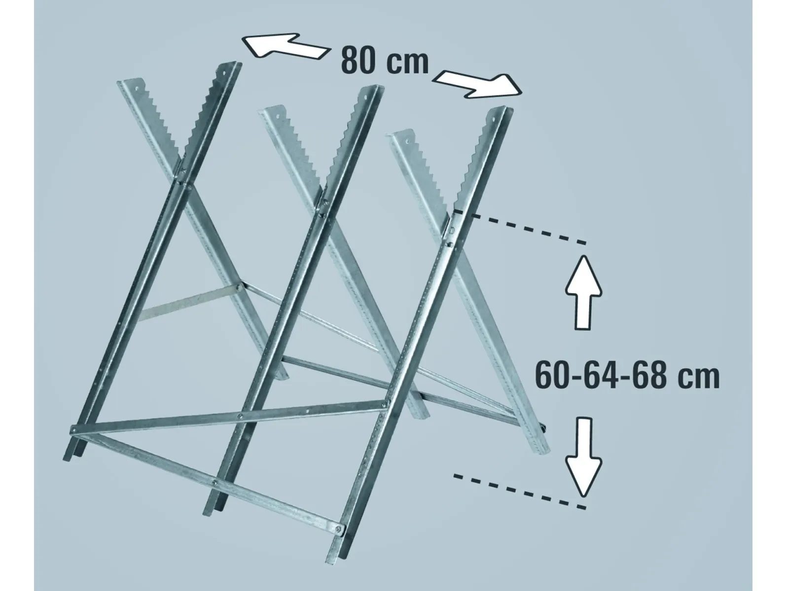 Kettens&auml;gebock, max. 150 kg
